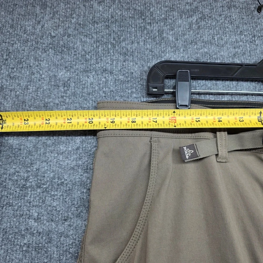 PrAna Straight Fit‎ Cargo Pants Mens 40x32 Khaki Outdoor Hiking Camping